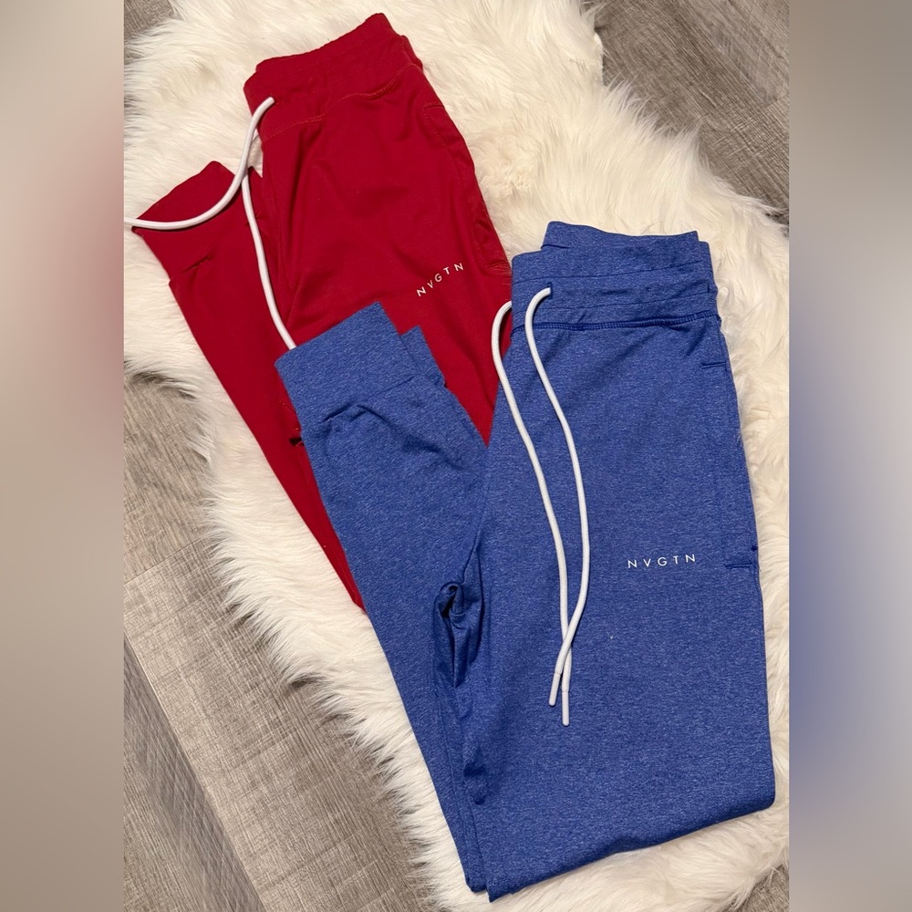 NVGTN Bundle Sweatpants - Red and Blue
